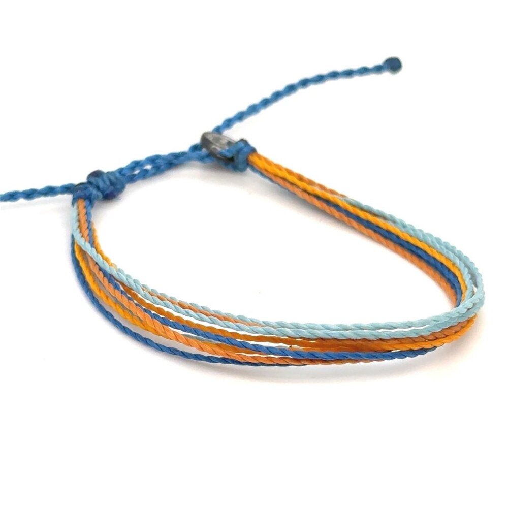 Pura Vida Blue/Orange/Yellow Bracelet